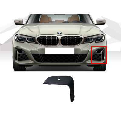 Решітки в бампер Чорний глянець Накладка LH ( під PDC ) BMW 3 G20/G21