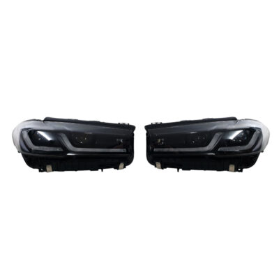 Передні фари ( в стилі LCI Full Led Shadow ) BMW 5 G30/G31 (2017–2020)