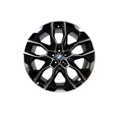R22 Chrome Black ( різноширокі ) Диски BMW X5 F15 · PL-D5251E40