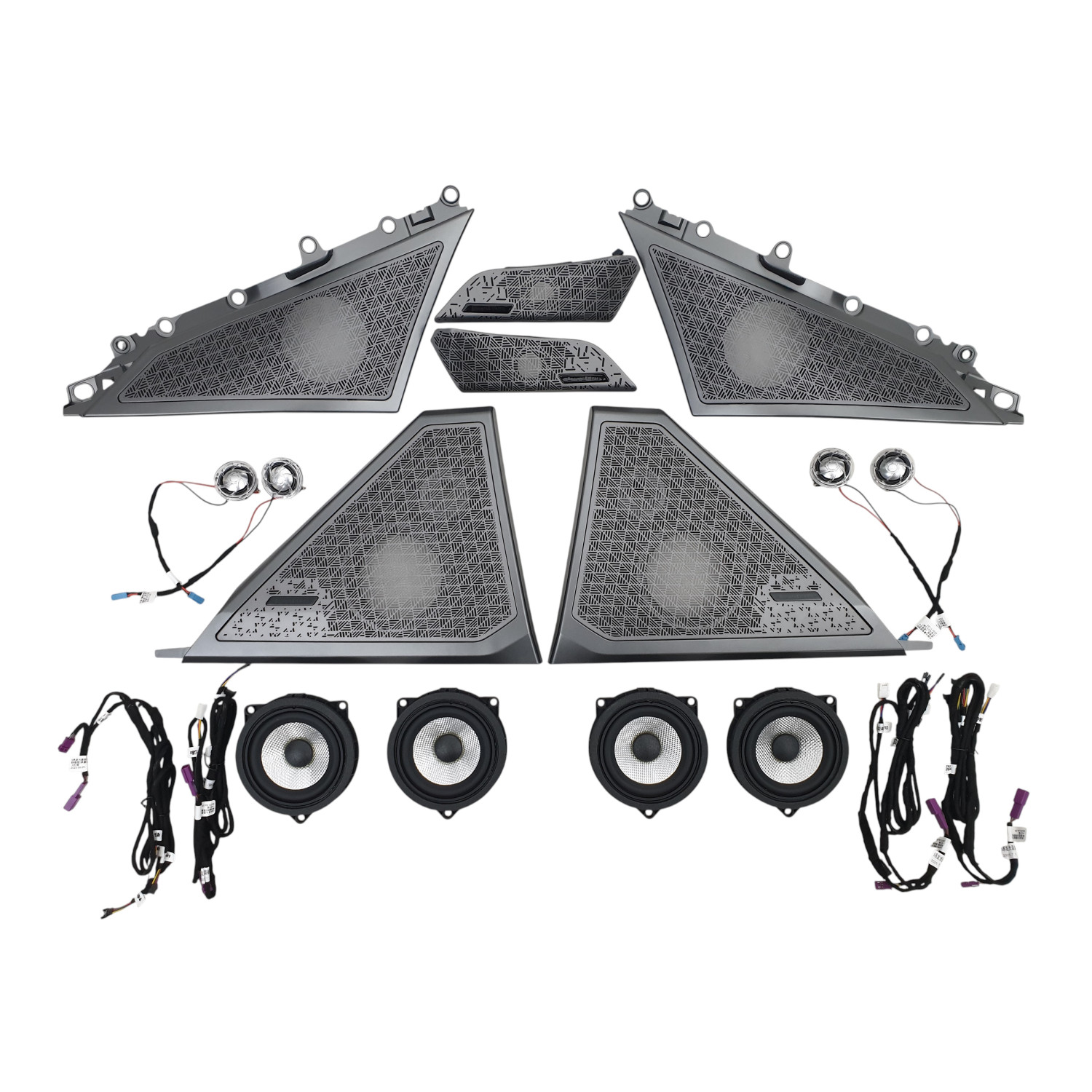Сітки на динаміки ( Bowers & Wilkins ) Silver BMW 5 G60/G61 (2023–2025)