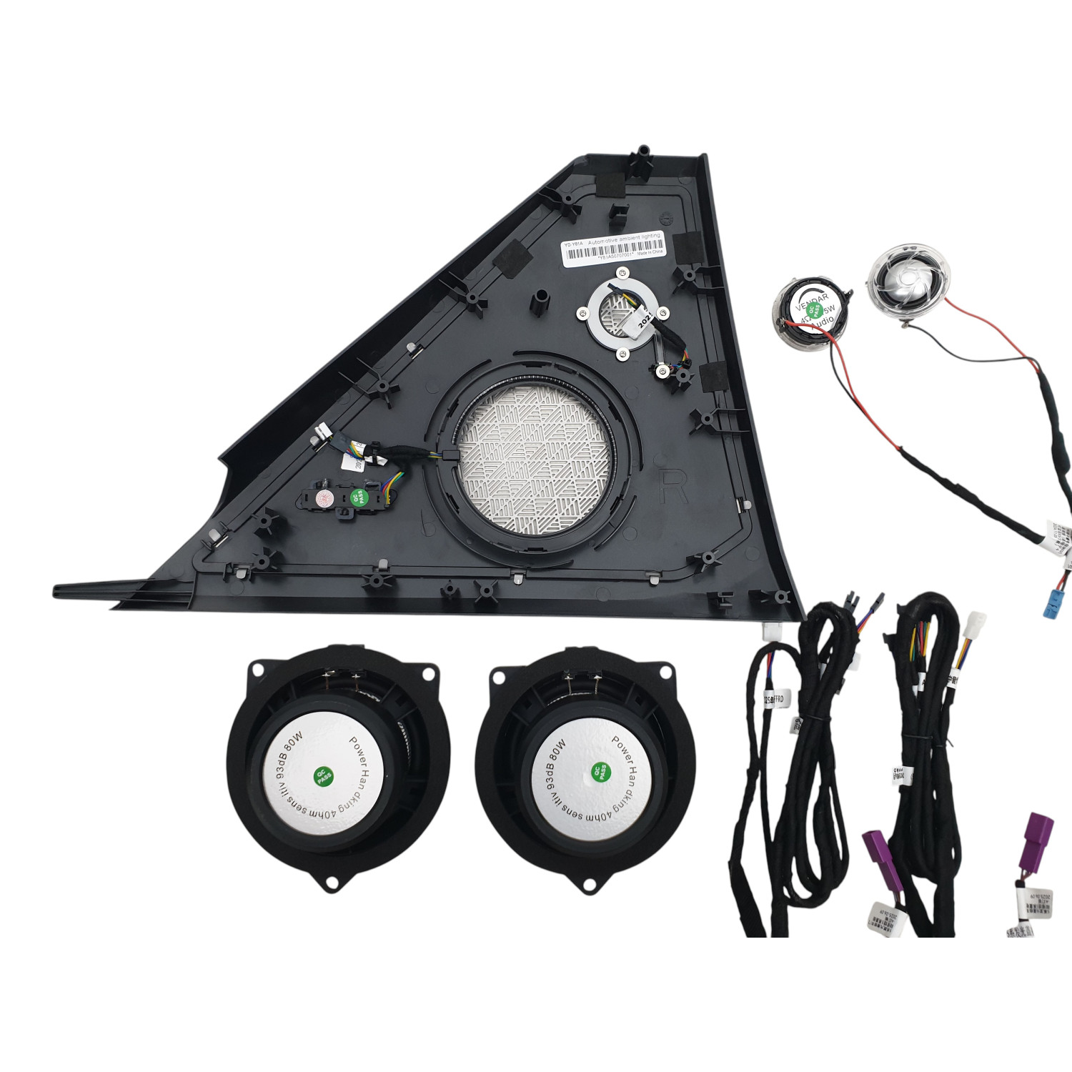 Сітки на динаміки ( Bowers & Wilkins ) Silver BMW 5 G60/G61 (2023–2025)