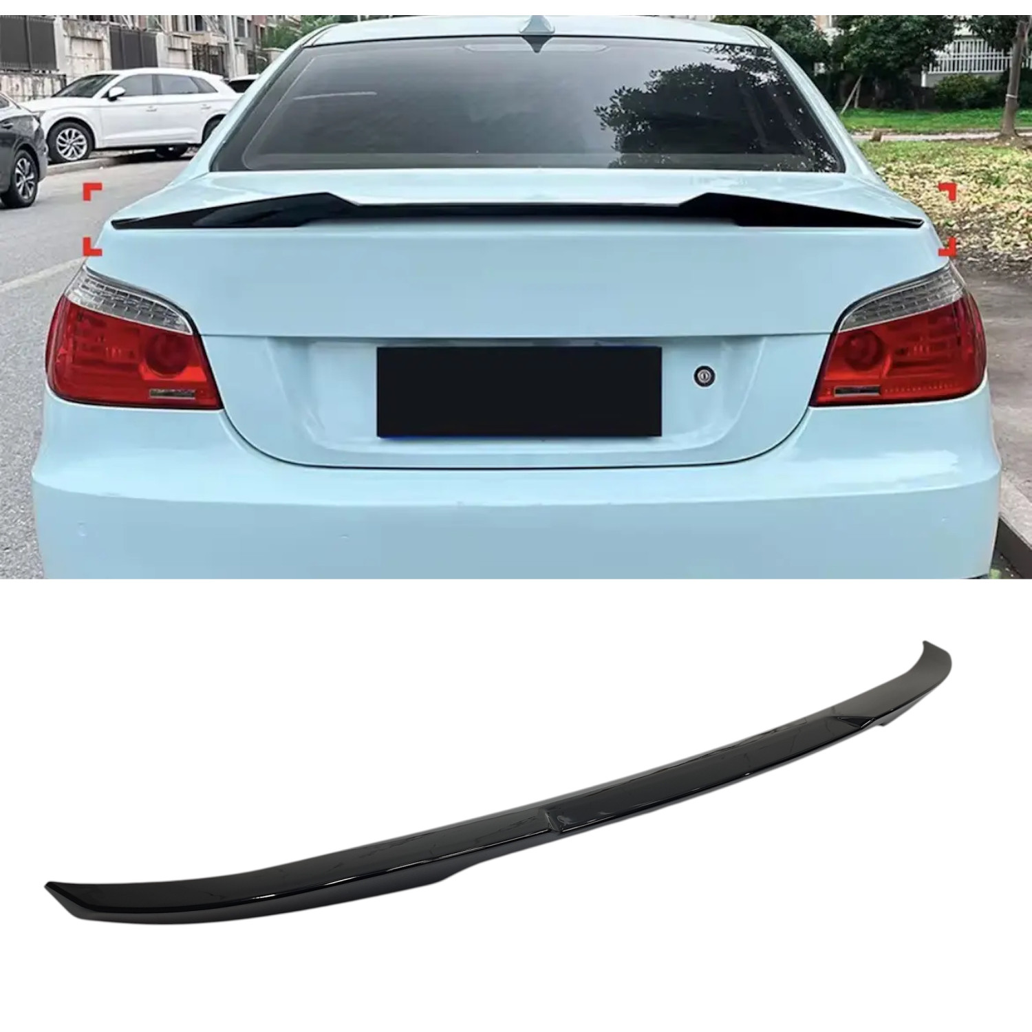 Спойлер Чорний глянець ( M4 ) BMW 5 E60/E61 (2003–2010)