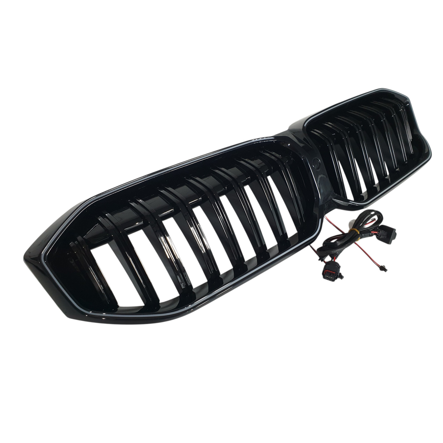 Ніздрі Чорний глянець LED ( Iconic Glow ) 1bar BMW 3 G20/G21 · PL-173E0CBE