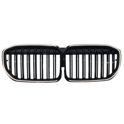 Ніздрі Чорний глянець LED ( Iconic Glow ) 2bar BMW 7 G11/G12 (2019–2023)