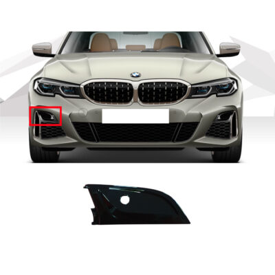 Решітки в бампер Чорний глянець Накладка решітки RH під PDC BMW 3 G20/G21