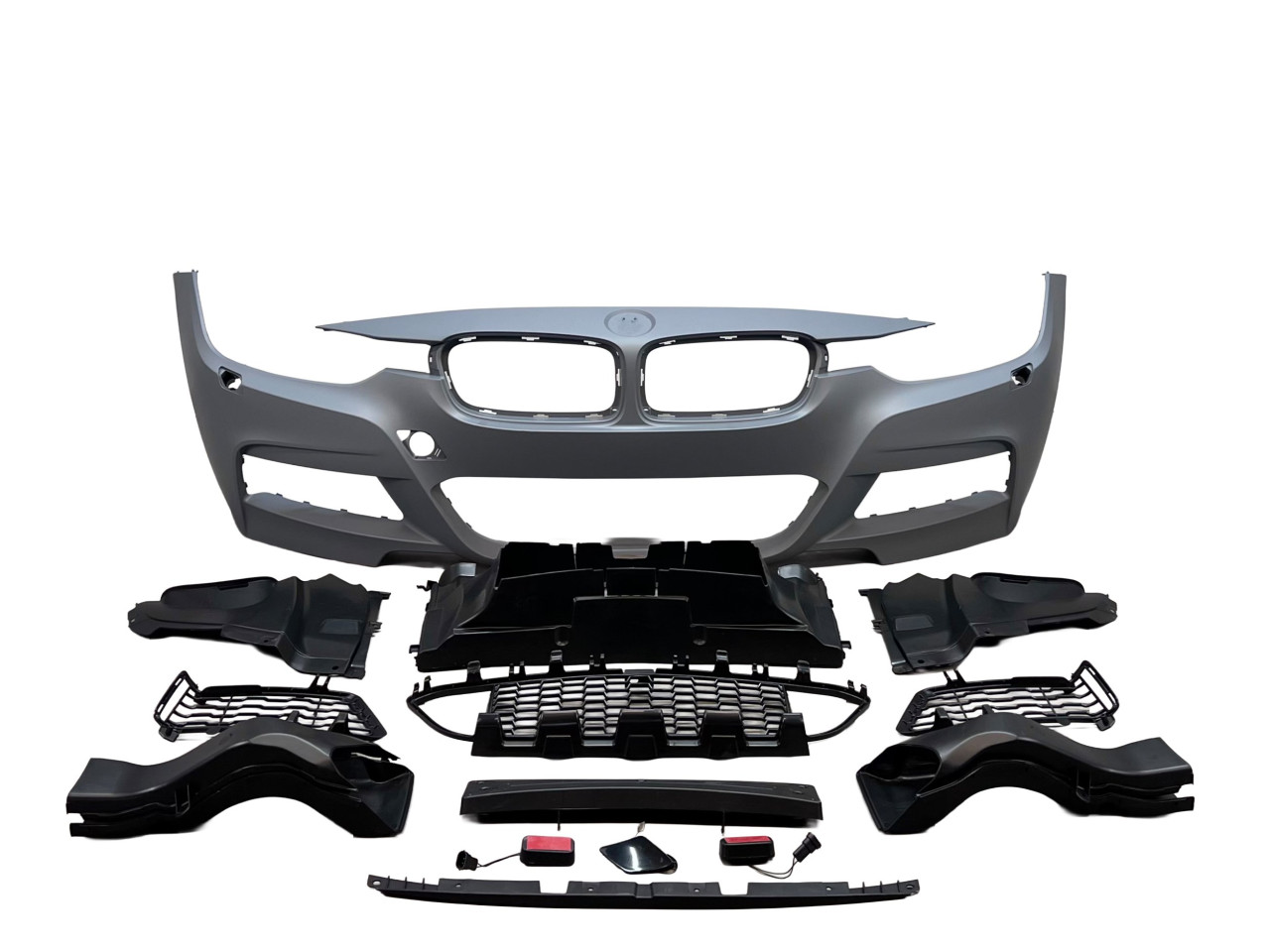 Бампер передній (з комплектом, БЕЗ ТУМАНОК) · M Paket BMW 3 (F30 / F31)