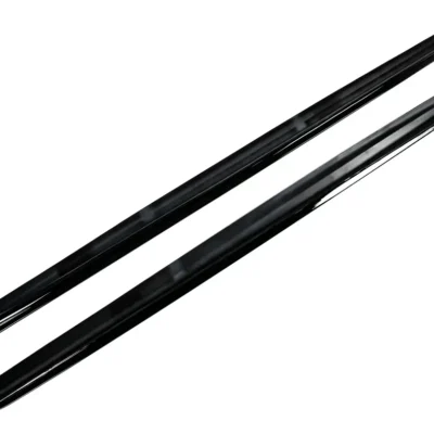 Леза на пороги BMW 3 G20/G21 Стиль M-Performance Чорний глянець