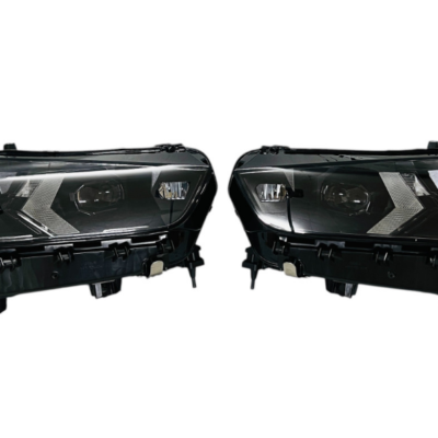 Передня оптика (фари) BMW X5 G05 X6 G06 (2017-2020) Стиль SHADOW BLACK Laser LCI 2022+ (WITH LOGO)