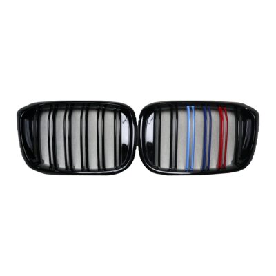 Решітка радіатора ніздрі BMW X3 G01 X4 G02 Подвійні M-Color глянець (2017-2021)