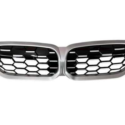 Решітка радіатора (без отвора) · Соти (Silver) BMW 3 G20 рест. 51135A357F7